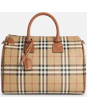 Burberry Borsa 'Bowling' - Bianco