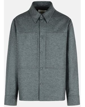 Jil Sander Wool Shirt - Blue