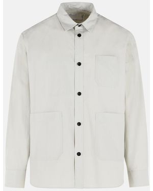 Sacai 'Typewriter' Light Cotton Shirt - White