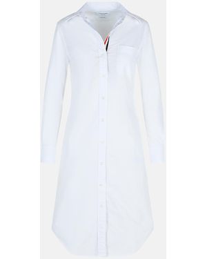 Thom Browne Cotton Dress - White