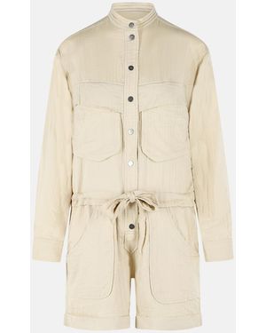 Isabel Marant 'Betyna' One-Piece Jumpsuit - Natural