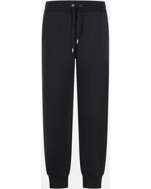 Dolce & Gabbana 'Jogger' Cotton Pants - Black