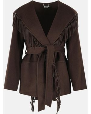Jonathan Simkhai 'Rowen' Wool Blend Jacket - Black