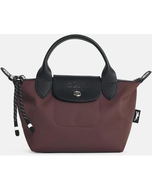 Longchamp Bag With 'Xs Le Pliage Energy' Handle - Brown