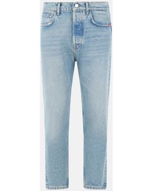 AMISH 'Jeremiah' Cotton Jeans - Blue