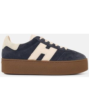 Hogan 'Cool' Suede Sneakers - Blue
