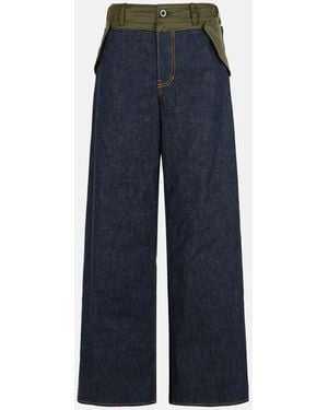 Sacai Cotton Jeans - Blue