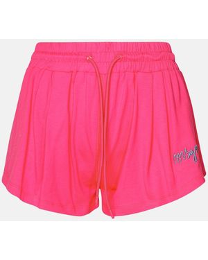 MSGM Cotton Shorts - Pink