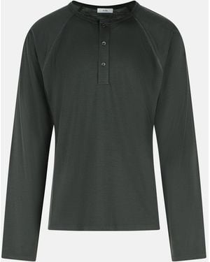 Rier 'Serafino' 'Forest Wool' Virgin Wool Sweater - Green