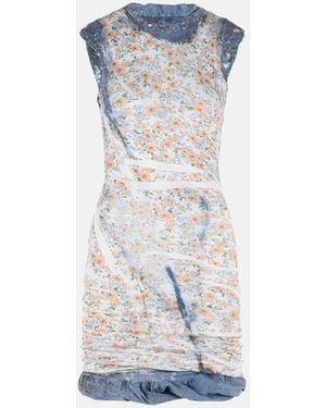 DIESEL 'D-Ayana' Stretch Cotton Dress - Blue