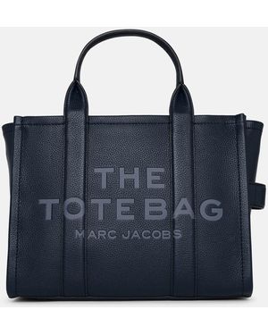 Marc Jacobs Borsa tote media in pelle navy - Blu