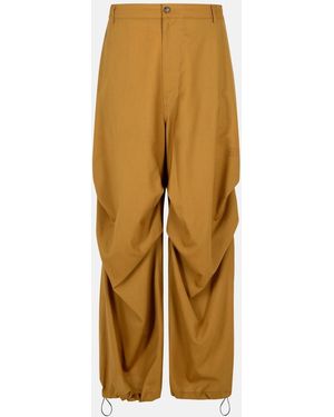 MM6 by Maison Martin Margiela Virgin Wool Pants - Natural