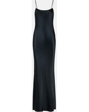 ワンピース THE ANDAMANE NINFEA MAXY SLIP DRESS (T170130ATNP229 140) Slip Maxi Dress Ninfea Black - The Andamane