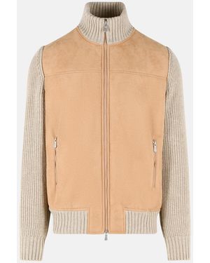 Gran Sasso Virgin Wool Jacket - Natural