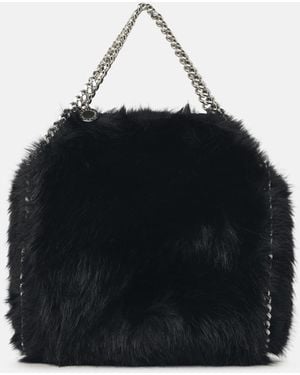 Stella McCartney Stella Mc Cartney Borsa Falabella Mini Pelo - Nero