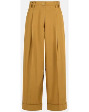 P.A.R.O.S.H. Cotton Pants - Yellow