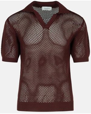 Laneus Viscose Blend Sweater - Brown