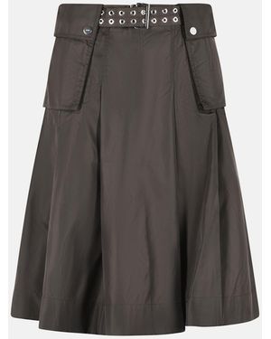 Ganni Polyamide Skirt - Gray