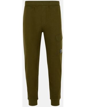 C.P. Company 'jogger' Cotton Pants - Green