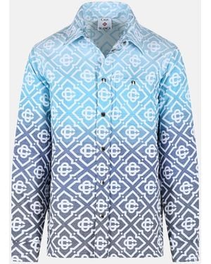 CASABLANCA Cotton Blend Jacket - Blue