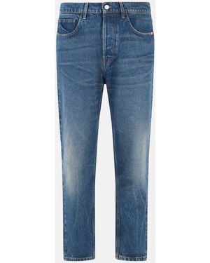 AMISH 'Jeremiah' Cotton Jeans - Blue