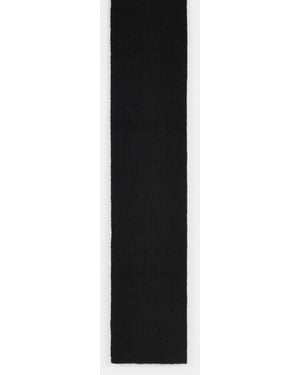 Dries Van Noten 'Moyson' Alpaca Blend Scarf - Black