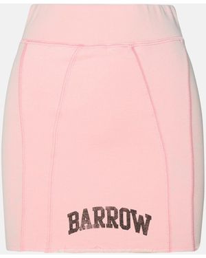 Barrow Cotton Miniskirt - Pink