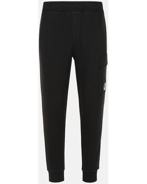 C.P. Company 'jogger' Cotton Pants - Black