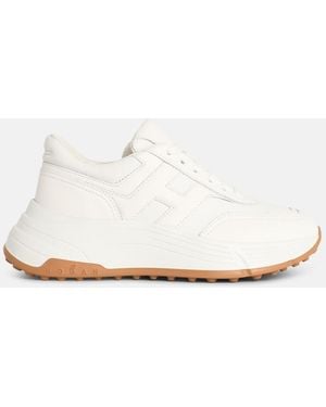 Hogan 'Hi-Fi' Leather Sneakers - White
