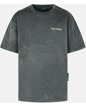 Cultura Gray Cotton T-shirt