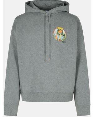 Maison Kitsuné Felpa 'Rambling' - Grigio