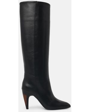 Isabel Marant 'Jany' Leather Boots - Black