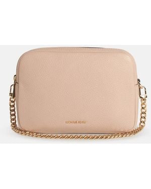 MICHAEL Michael Kors 'Briant' Leather Bag - Natural