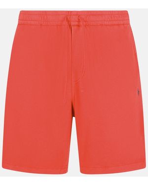Polo Ralph Lauren Cotton Bermuda Shorts - Red