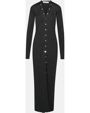 The Attico Cardigan Lungo - Nero