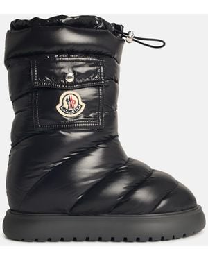 Moncler 'Gaia' Polyamide Ankle Boots - Black