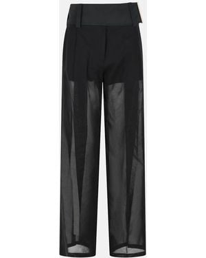 Sportmax 'Ferito' Loose Pants - Black