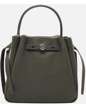 Tory Burch 'Romy' Bucket Bag - Black