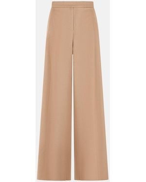 Max Mara 'Filato' Camel Pants - Natural