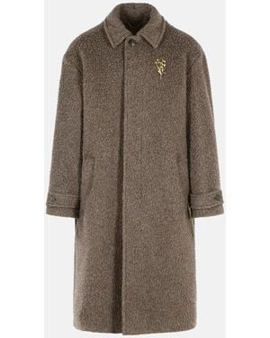 Golden Goose Wool And Mohair Coat - Brown