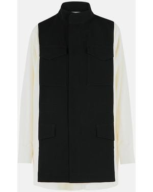 Sacai Polyester Blend Shirt - Black