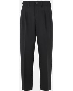 Ami Paris 'Zuit' Virgin Wool Pants - Black