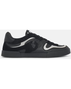 Dolce & Gabbana 'Strobel Portofino' Leather Sneakers - White
