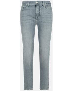 7 For All Mankind 'relaxed Skinny' Cotton Jeans - Blue