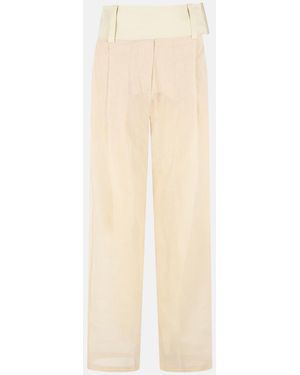 Sportmax 'Ferito' Wide Pants - White
