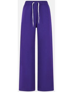 Polo Ralph Lauren 'Jogger' Cotton Blend Pants - Purple