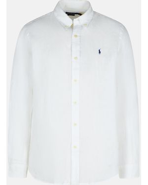Polo Ralph Lauren Linen Shirt - White
