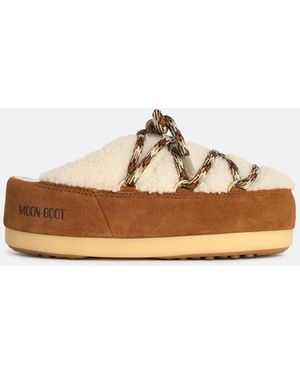 Moonboot 'Evx' Slippers - White