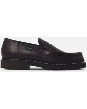 Paraboot 'Reims' 'Lisse Cafè' Leather Loafers - White