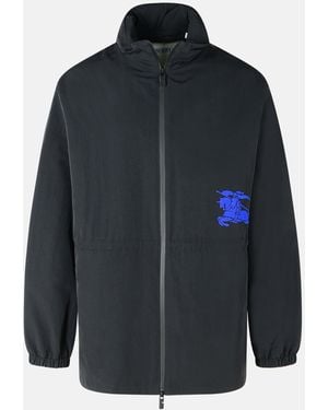 Burberry Polyamide Raincoat - Blue